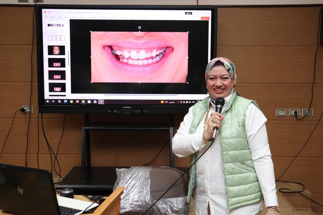 على هامش مؤتمر طب أسنان طنطا الدولي... فعاليات ورشة عمل بعنوان Digital Smile Design